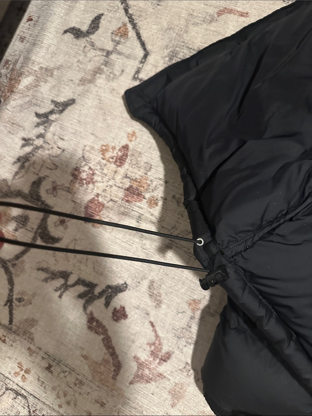 The North Face Bomber Black Down Puffer Jacket with Hood 700 fill - Picture 10 of 10